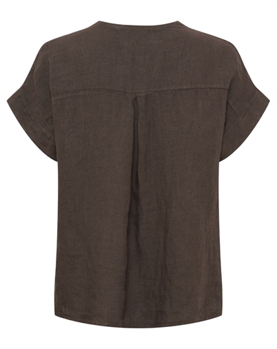 Marta du Chateau - MDCBellissima Bluse - Mocca